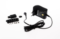Peaktech Plug-in Transformer - P 3127 B Universal Plug-in Power Supply 3v-12v 1500ma With 7x Plug Adapters Incl 1x For Usb - 3127 B